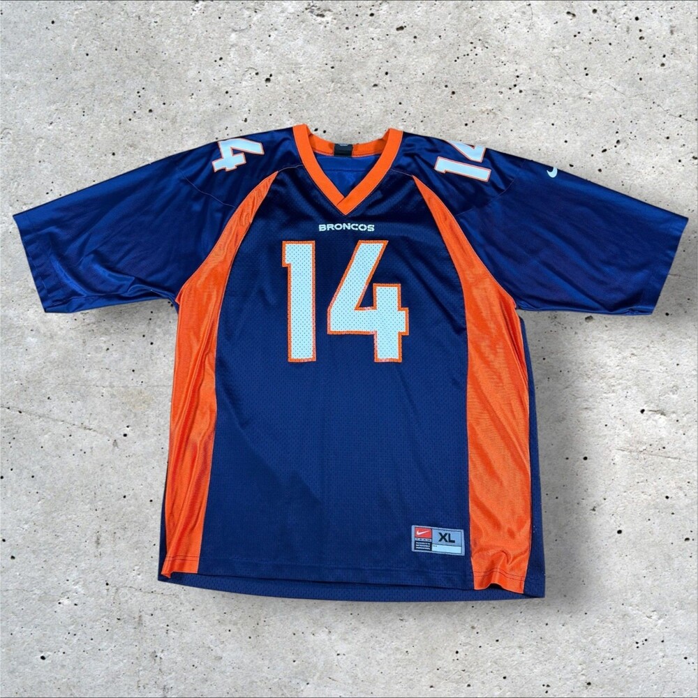 Men’s Vintage Nike Denver Broncos Brian Griese #14 Football Jersey Sz XL VTG